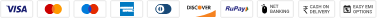 Payment methods shown in the SENA design